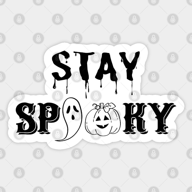 Stay Spooky Sticker by oneduystore